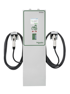This is a photo of a Schneider EV230-N Car Charging Station
