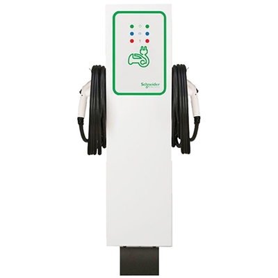 This is a photo of a Schneider EV230PDR Car Charging Station