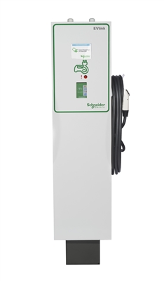 This is a photo of a Schneider EV230-N Car Charging Station