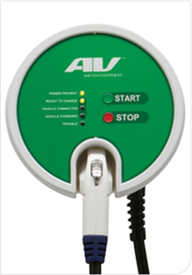 This is a photo of the AeroVironment RS series Car Charging Station