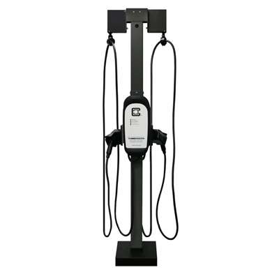 Clipper Creek Universal Pedestal Cable Management Extension - DUAL