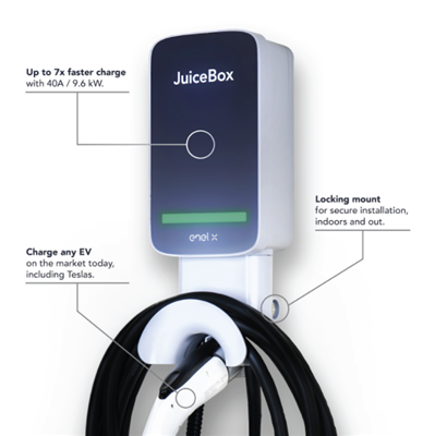 Enel X JuiceBox 48a Residential Charging Station