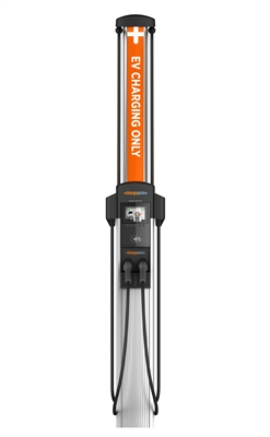 Chargepoint CT4025 Bollard Mount Double Car Charging Station