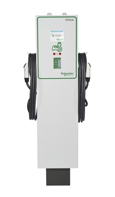 This is a photo of a Schneider EV230-N Car Charging Station