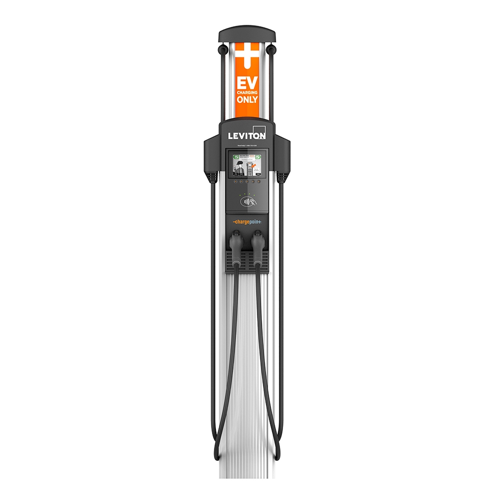 Leviton EvrGreen 4000 Charging Station DUAL NONGATEWAY