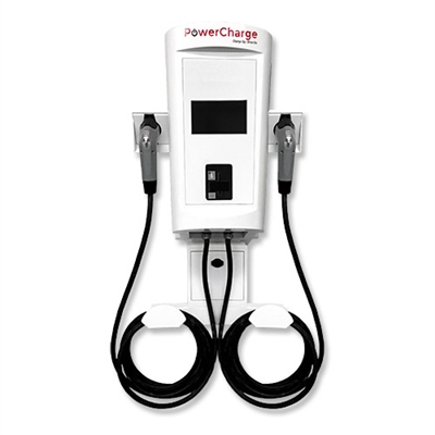 PowerCharge P10DWN Networked Commercial EV Charger