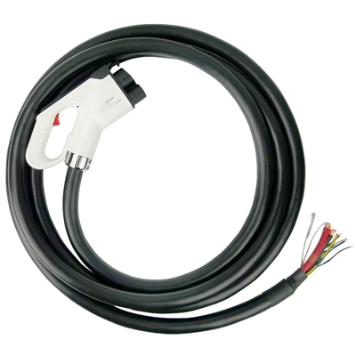 Replacement cable and connector for Fast DC Charger with CCS1 (SAE Combo) plug connector