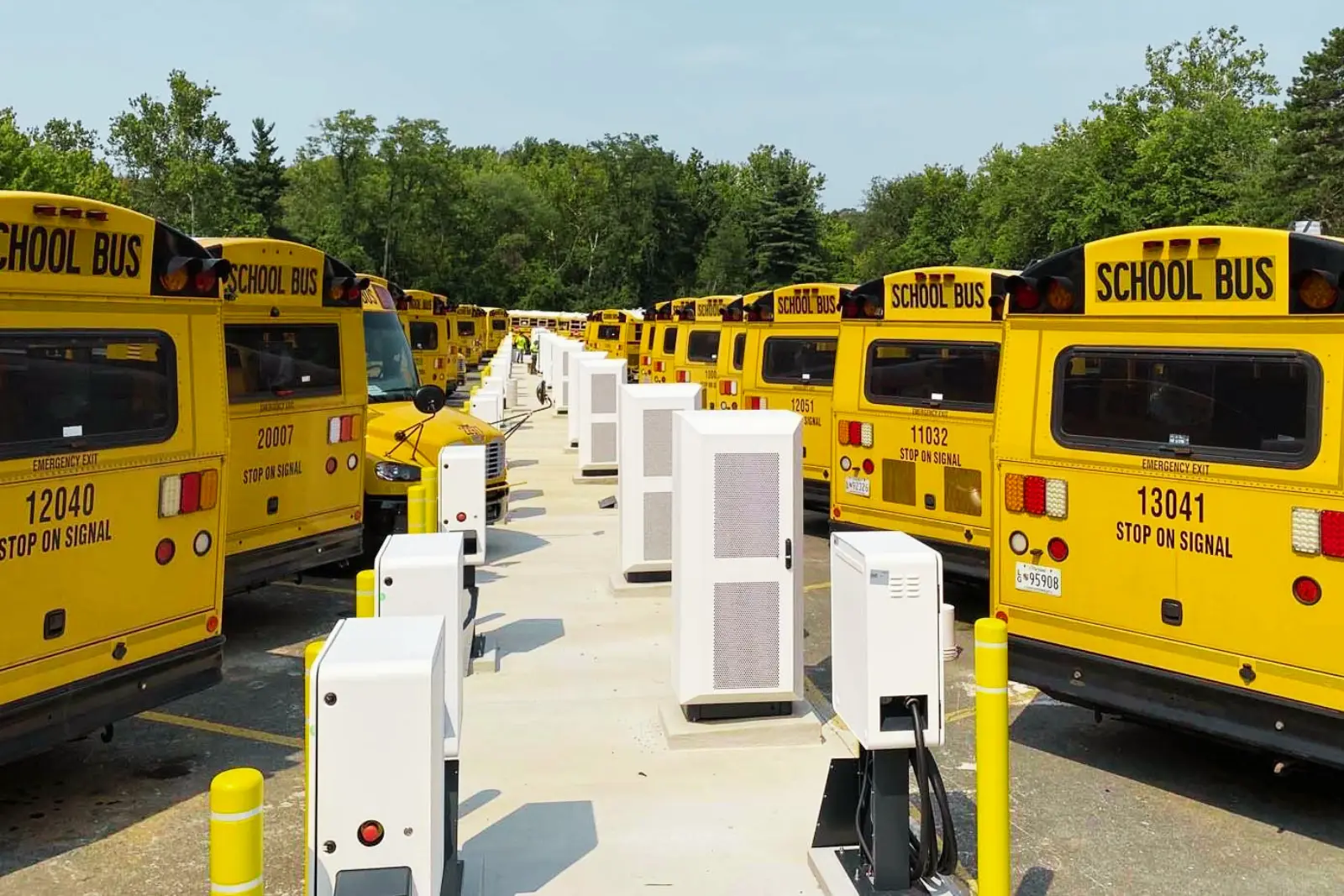 EV Charging school buses