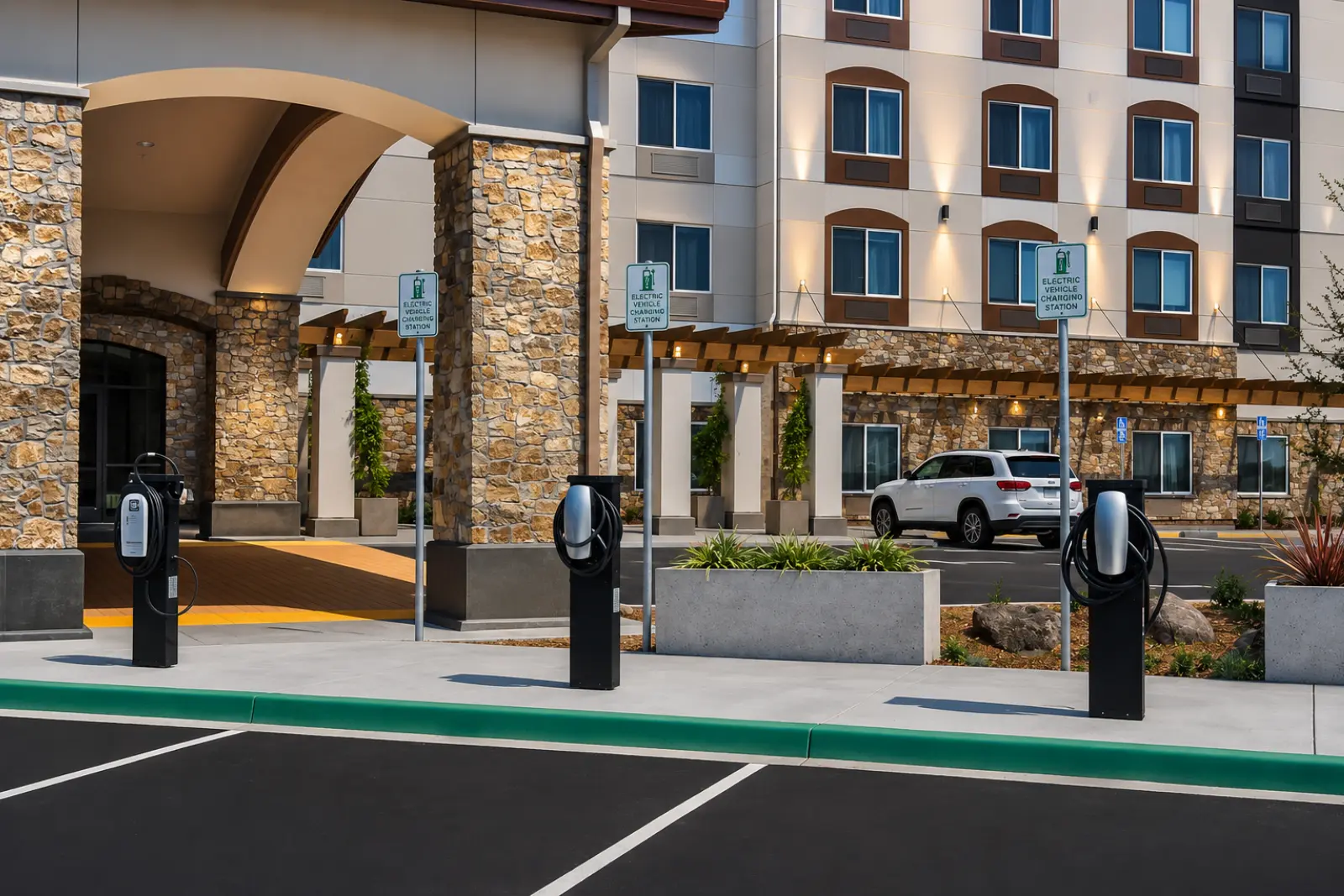 EV Charging Hotel