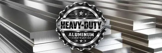 Heavy-duty aluminum construction EV pedestal