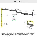 63- inch Protective EV Charging Cable Wall Arm 3.webp