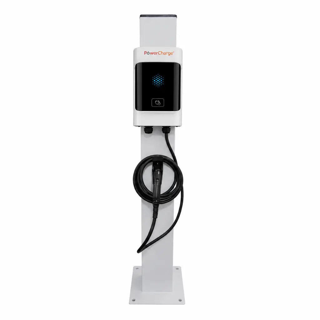EasyCharge Longhorn on a pedestal.webp