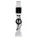 Power charge Charger on EVCS EV Pedestal.webp