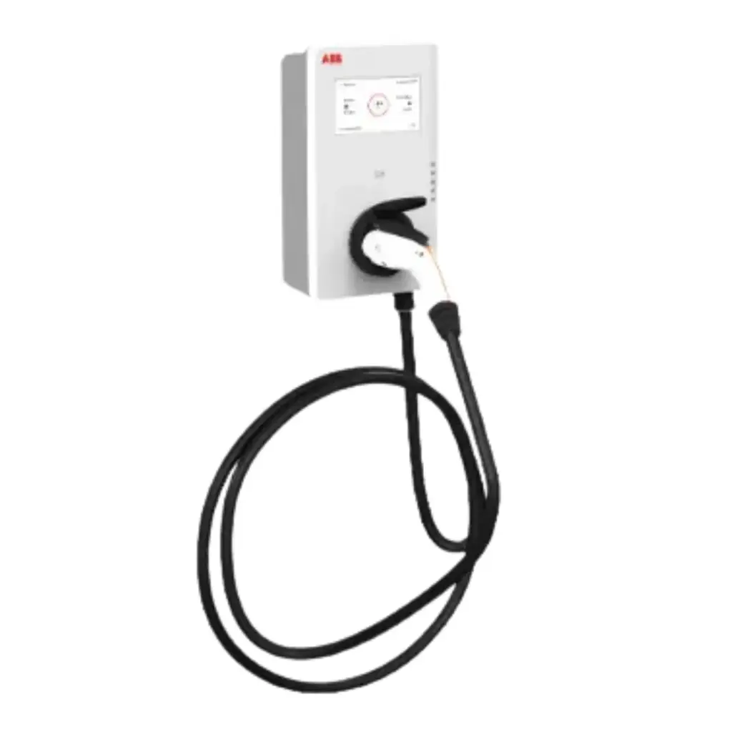 ABB Terra AC Wallbox Level 2 EV Charger 240V 40A 25ft Cable