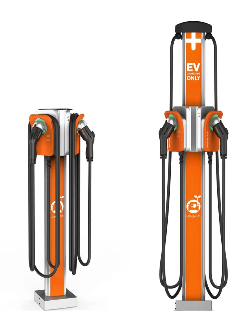 Chargepoint CPF50 Networked Charging Stations for Fleets/Multi-family Complexes - Pedestal Mount