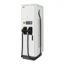 ABB Terra 184 High-Power 180kW DC Fast EV Charger with Dual CCS1 Connectors and 400Amp Cables  