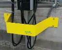 EV Charge Solutions Wall Mounted Yellow Safety Guard