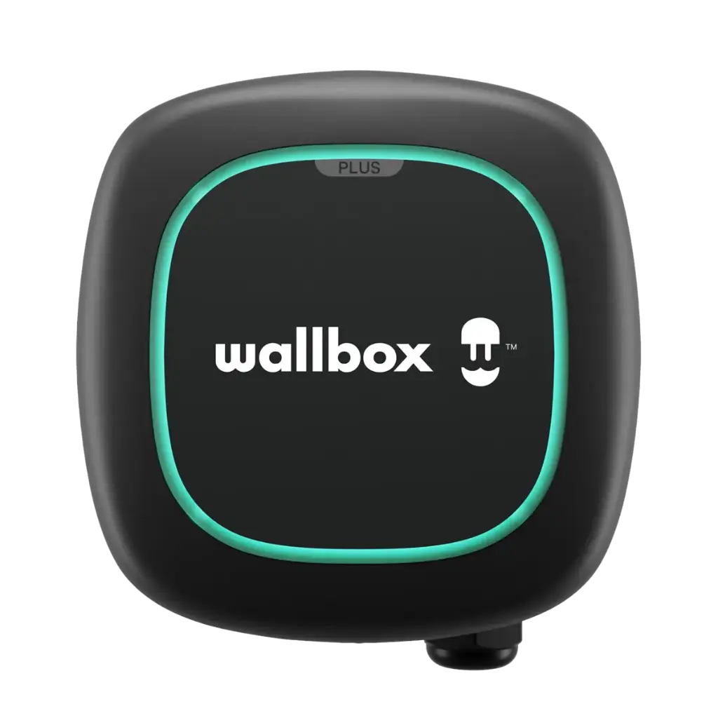 Wallbox Pulsar Plus Level 2 EV Charger 240V 40A 25ft Cable with Wall Mount Plug-In