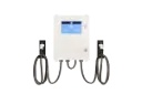 AC Level 2 Wallbox, Dual 19.2kW max. output, 240Vac out, 240Vac 1p input, Dual SAE J1772 (80A, 25ft), Cellular, RFID (BAA Compliant)