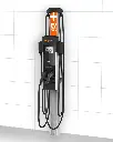 ChargePoint CT4023 Level 2 EV Charger Dual Port 208–240V 30A 18ft Cable – Wall Unit (Gateway, Cord Management)