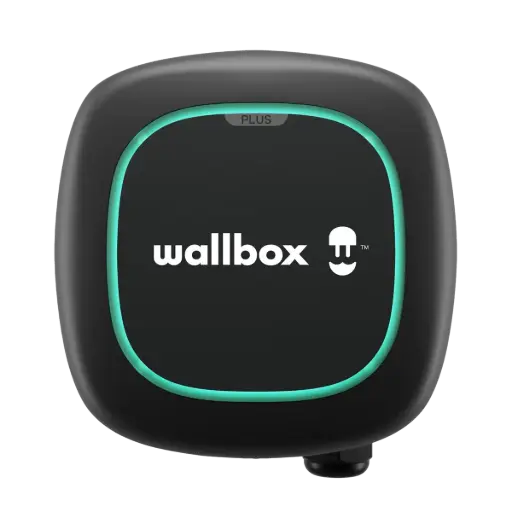 [PUP1-U-1-5-N-002-A] Wallbox Pulsar Plus Level 2 EV Charger 240V 40A 25ft Cable with Wall Mount Plug-In
