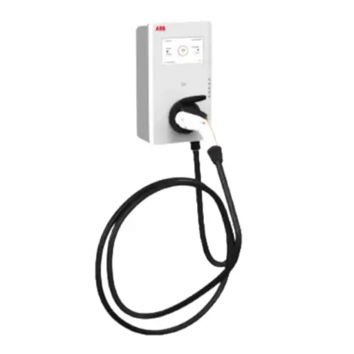 [6AGC105902] ABB Terra AC Wallbox Level 2 EV Charger 240V 40A 25ft Cable
