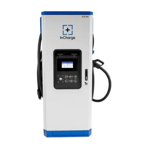 [IDC-60-480-C1C1-AC1R] InCharge Energy 60 All-in-One 60kW DC Fast Charger