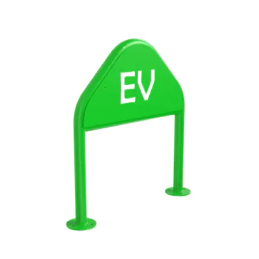 [EVCS-2LEG-BARRIER-GRN] 2 Leg Barrier, Green
